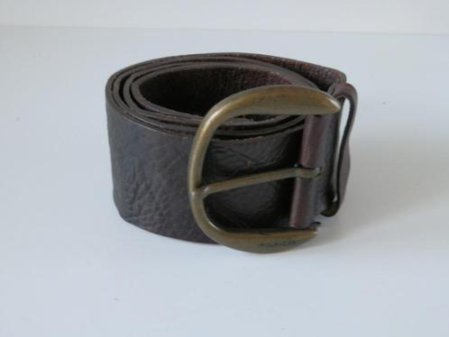Tommy Hilfiger riem. Leer., Kleding | Dames, Riemen en Ceinturen, Zo goed als nieuw, 100 cm of meer, 5 cm of meer, Bruin, Echt leder