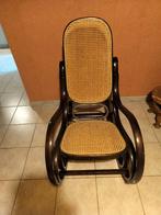 Schommelstoel, Huis en Inrichting, Ophalen, Gebruikt, Bruin, Eén