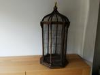 belle cage à oiseaux rustique H. 82 cm dia.33 cl, Antiquités & Art, Curiosités & Brocante, Enlèvement