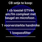CB setje te koop, Telecommunicatie, Ophalen