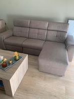 Bruine zetel met relax van het merk Thivoli, Overige materialen, 250 tot 300 cm, Gebruikt, Driepersoons