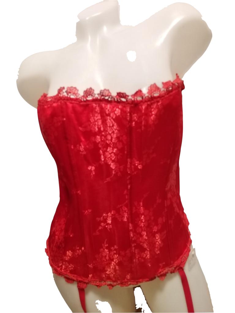 Rode korset met string artnr 204, Ophalen of Verzenden, Rood, Body of Korset