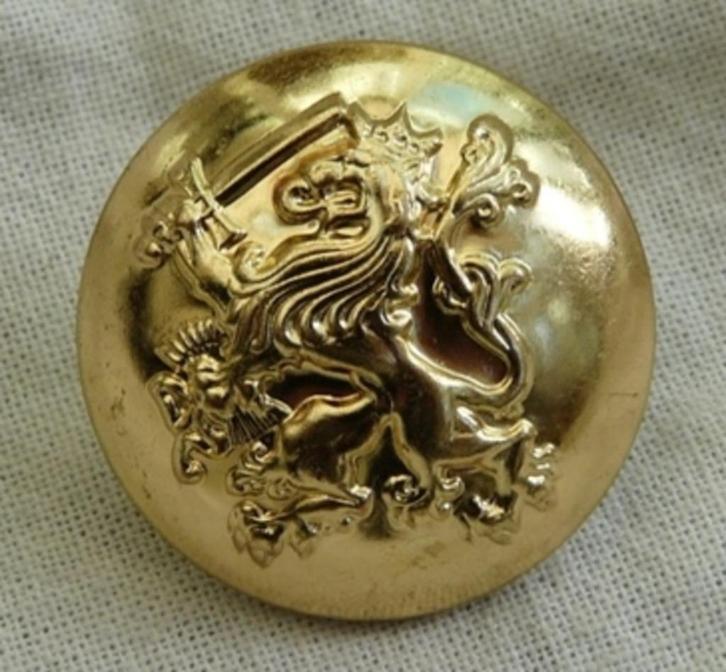 Knoop, Uniform, DT, Koninklijke Landmacht, 24mm, 1 stuks.(3), Verzamelen, Militaria | Algemeen, Landmacht, Overige typen, Ophalen of Verzenden