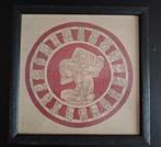 Kader met Azteekse sterrenbeelden, Huis en Inrichting, Ophalen, Gebruikt, Minder dan 50 cm, Minder dan 50 cm