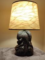 Vintage aardewerk lamp - vrije vorm, Huis en Inrichting, Ophalen of Verzenden, Overige materialen