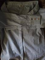 minimum, striped blouse, blue/white, round collar size: 36, Ophalen of Verzenden, Zo goed als nieuw
