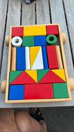 Houten blokken, Kinderen en Baby's, Ophalen of Verzenden, Zo goed als nieuw