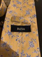 Prachtige gele Burton stropdas van 100% zijde, Kleding | Heren, Stropdassen, Burton, Geel, Ophalen of Verzenden, Zo goed als nieuw