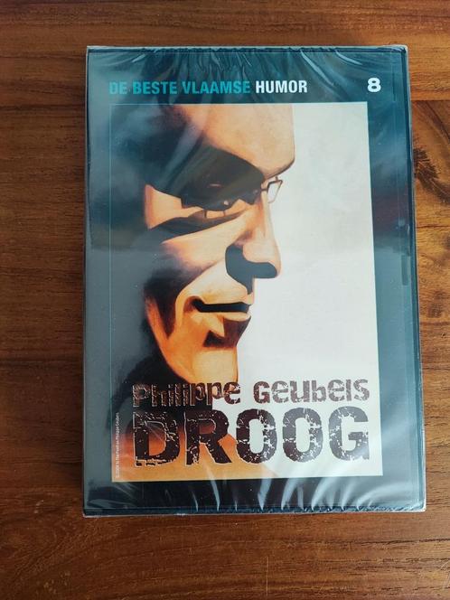 Philippe Geubels Droog DVD Nieuw, Cd's en Dvd's, Dvd's | Cabaret en Sketches, Nieuw in verpakking, Ophalen of Verzenden