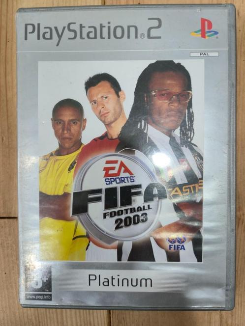 FIFA Football 2003 - PS2 (PlayStation 2) CIB, Games en Spelcomputers, Games | Sony PlayStation 2, Gebruikt, Ophalen of Verzenden