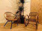 Rotan, bamboo (rocking) chair for children, Maison & Meubles, Chaises, Métal, Brun, Utilisé, Enlèvement ou Envoi