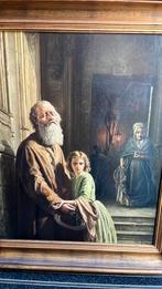 Olieverfschilderij op doek, Antiek en Kunst, Kunst | Schilderijen | Klassiek, Ophalen