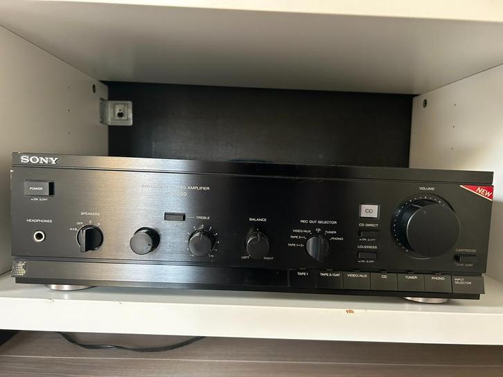 versterker Sony TA-F300 met 2 luidsprekers Philips FB 563, Audio, Tv en Foto, Stereoketens, Gebruikt, Speakers, Sony, Losse componenten