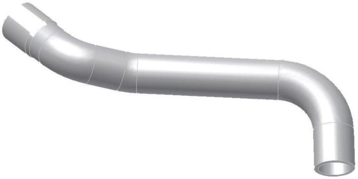 Bovenste radiatorslang 3293561 Volvo 343-345-360 B19 & B200, Auto-onderdelen, Motor en Toebehoren, Volvo, Nieuw, Ophalen of Verzenden