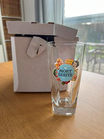 4 verres 25cl Mort Subite beschikbaar voor biedingen