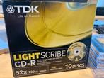 CD-R LightScribe 5 stuks, Nieuw, Cd, Lightscribe, Ophalen