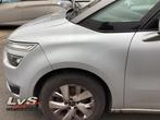 Aile avant gauche d'un Citroen C4 Grand Picasso (EZRC), -, 3 mois de garantie, Utilisé, -