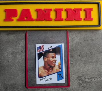 Autocollant MIKE TYSON ROOKIE  Panini Supersport 1986 #153, Envoi, Comme neuf, Autocollant