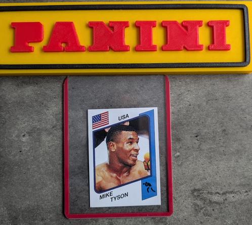 MIKE TYSON ROOKIE sticker  Panini Supersport 1986 #153, Hobby en Vrije tijd, Stickers en Plaatjes, Zo goed als nieuw, Sticker