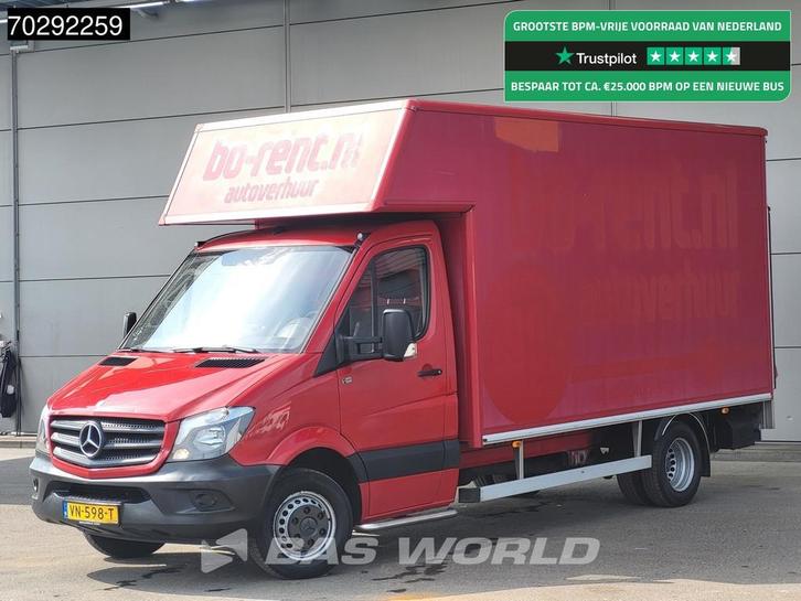 Mercedes Sprinter 513 CDI NL Bakwagen Laadklep Zijdeur Meube, Auto's, Bestelwagens en Lichte vracht, Bedrijf, Te koop, Centrale vergrendeling