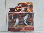 Hasbro 2008 actiefiguur Indiana Jones with Horse rare nieuw, Ophalen, Zo goed als nieuw