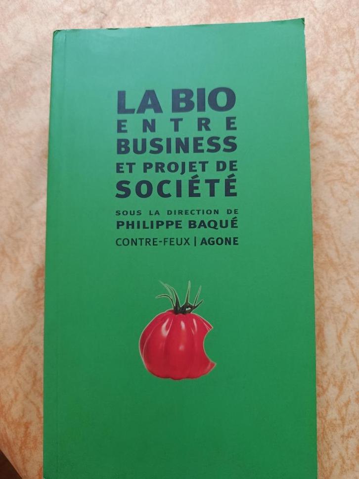 La bio entre business & projet de société, Boeken, Overige Boeken, Zo goed als nieuw, Ophalen of Verzenden