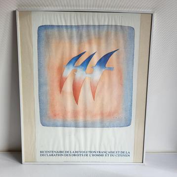 FOLON – Affiche – 1989 – 200ste verjaardag Franse Revolutie beschikbaar voor biedingen