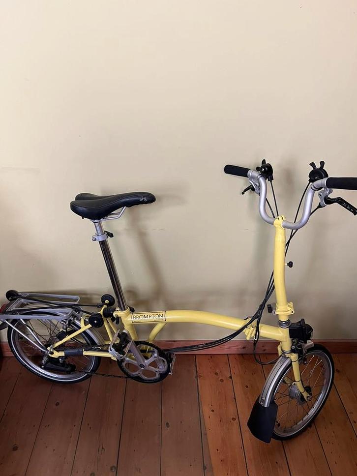 Brompton vouwfiets, Fietsen en Brommers, Fietsen | Vouwfietsen, Brompton, 20 inch of meer, Totaal opvouwbaar, Versnellingen, Ophalen