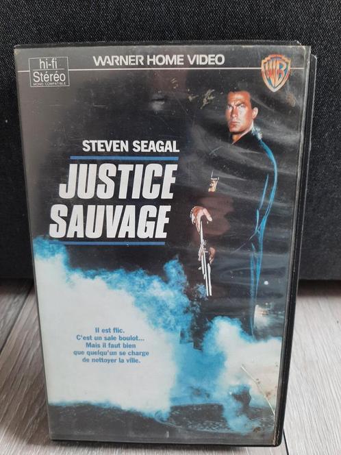 Vhs Justice sauvage (Steven Seagal), Cd's en Dvd's, VHS | Film, Gebruikt, Ophalen of Verzenden