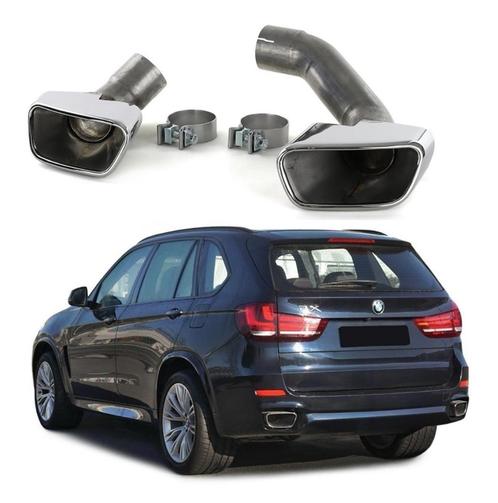 BMW X5 F15 V8 look RVS sierpijpen, links en rechts, Auto diversen, Tuning en Styling, Verzenden
