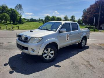Toyota Hilux 3.0L 4x4 Double cab, Auto's, Automaat, Stof, 204 g/km, 3000 kg