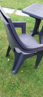 tuinset, Kunststof, Gebruikt, Eettafel, Tuinset