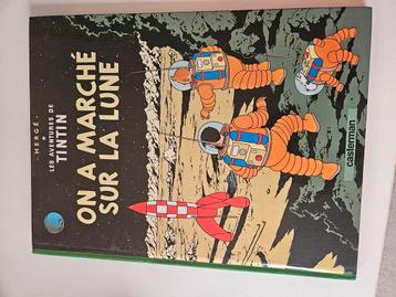 BD Tintin – On a marché sur la Lune – Édition Casterman beschikbaar voor biedingen