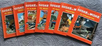 10 strips Suske en Wiske (7x eerste druk)
