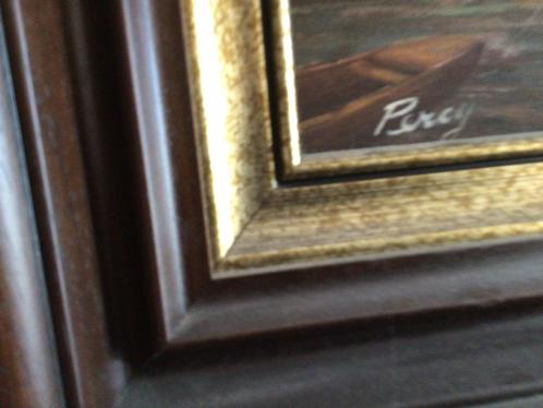 Lot van 7 grote schilderijen en 5 kleine schilderijen, Antiek en Kunst, Curiosa en Brocante, Ophalen