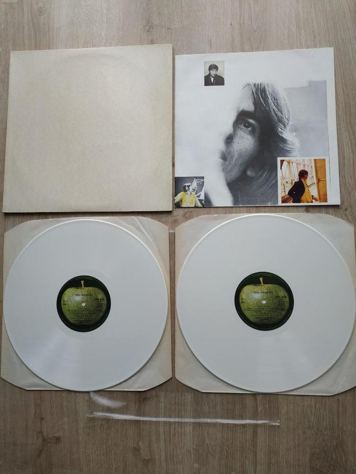 BEATLES ALBUM BLANC ZELDZAAM GEKLEURD WIT, Cd's en Dvd's, Vinyl | Rock, Zo goed als nieuw, Verzenden