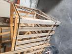 Houten kooi voor opslag hout., Ophalen, Gebruikt