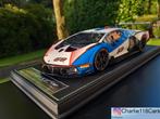CE Models 1/18 Lamborghini Essenza SCV12 #68 White/Blue, Enlèvement ou Envoi, Neuf
