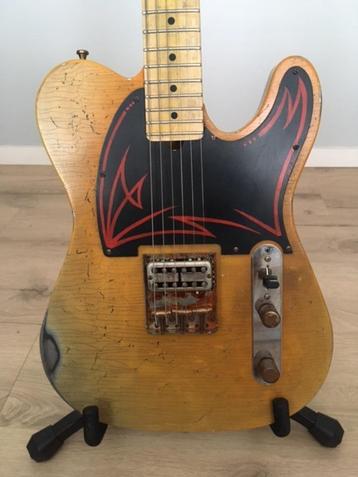 Loic Le Pape Telecaster, Musique & Instruments, Enlèvement, Utilisé, Hollow body, Autres marques