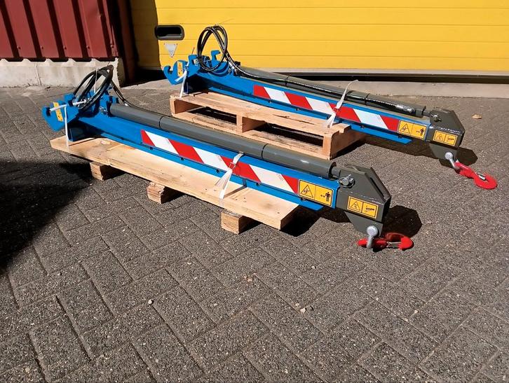 Hijs-jib Cw05 opname voor minigraver. Hydraulische uitschuif, Doe-het-zelf en Bouw, Lieren en Takels, Zo goed als nieuw, Ophalen