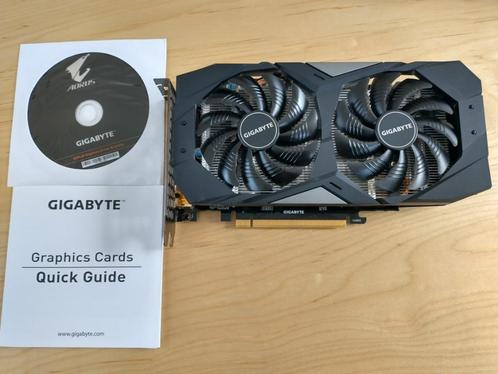 Gigabyte Nvidia GTX 1660 OC 6GB, 2 fans, Computers en Software, Videokaarten, Gebruikt, Nvidia, PCI-Express 3.0, GDDR5, HDMI, DisplayPort