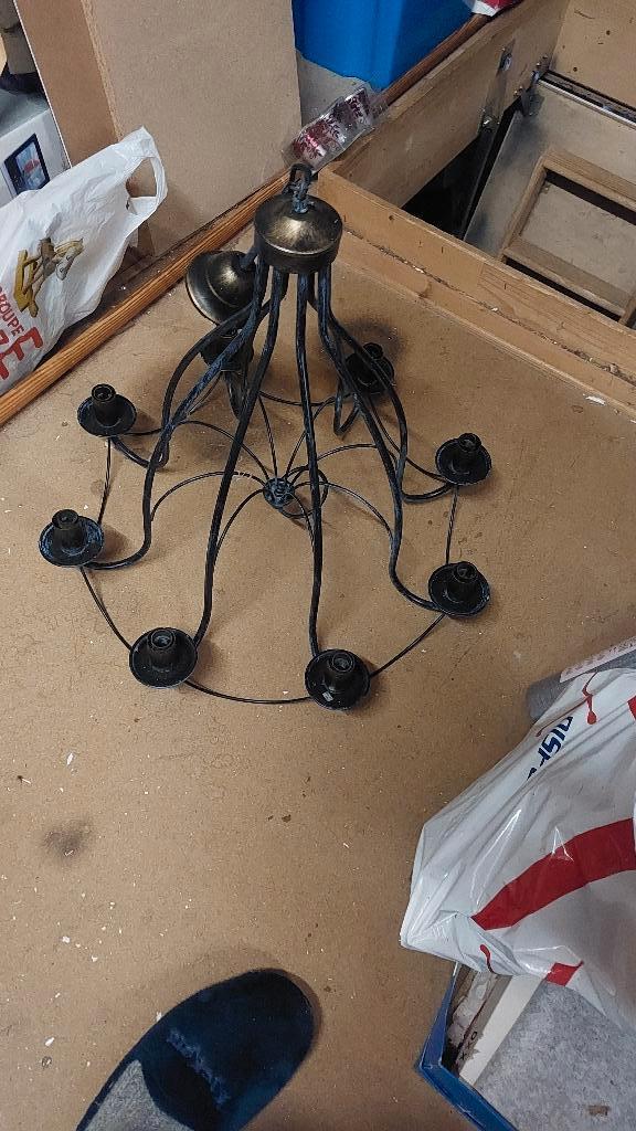 Lustre, Enlèvement, Utilisé, Métal