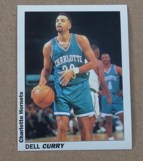 94 American Pro Basketball ISL-Italy - Dell Curry sticker #7, Sports & Fitness, Basket, Comme neuf, Autres types, Enlèvement ou Envoi