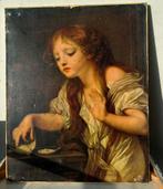 J,B GRUZE 1725/1805/Lussellino morte tableau huiles, Antiquités & Art, Enlèvement