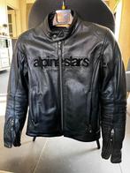 Leren moto jas Alpinestars - Maat 48, Motoren, Heren, Jas | leer, Ophalen of Verzenden, Alpine stars