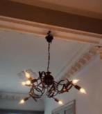 leuke luster met lampen, Ophalen, Gebruikt