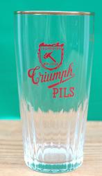 Bier glas Triumph Pils brouwerij 't hamerken Brugge, Verzamelen, Biermerken, Overige merken, Glas of Glazen, Gebruikt, Ophalen of Verzenden