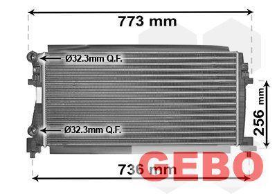 Volkswagen Golf 7 2012/2017 1.6 TDI Radiateur diesel 5Q0 121, Auto-onderdelen, Motor en Toebehoren, Volkswagen, Nieuw, Ophalen of Verzenden