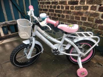 Kinderfietsje met zijwieltjes beschikbaar voor biedingen