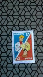 Timbre Ric Hochet et Chick Bill, Enlèvement ou Envoi, Une BD, Tibet & A.P. Duchâteau, Utilisé